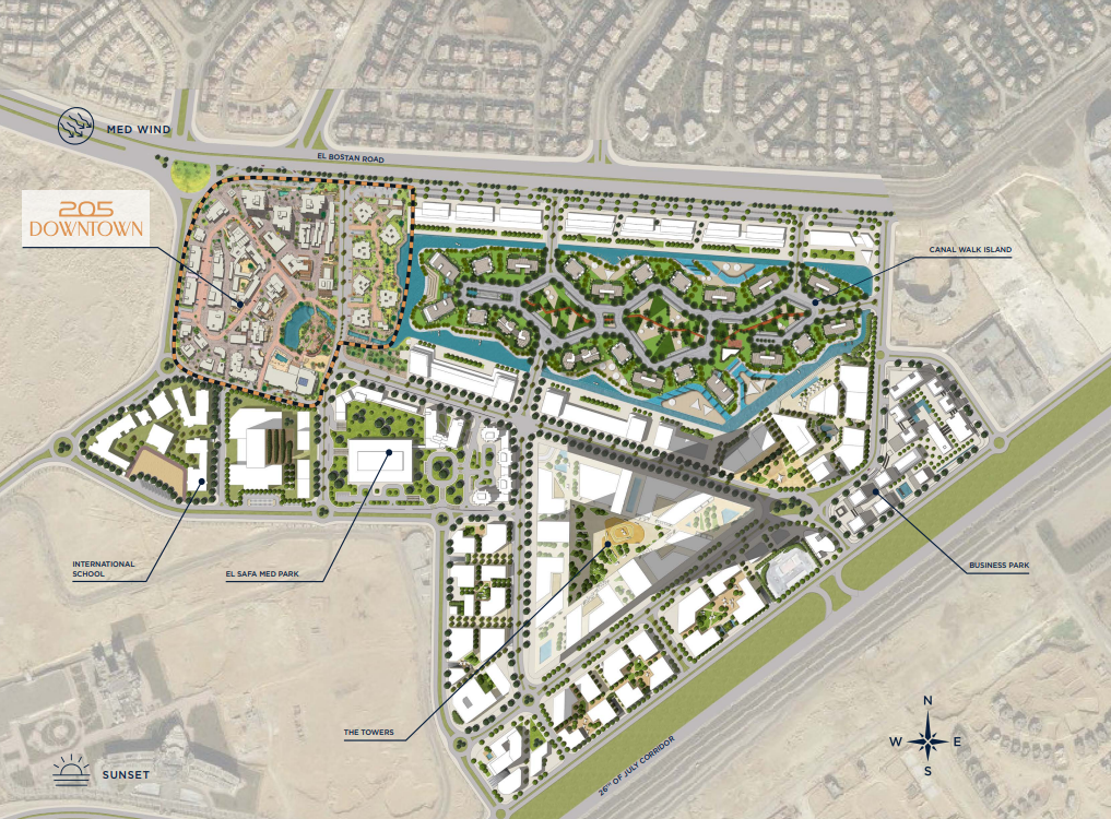 205 DownTown master plan