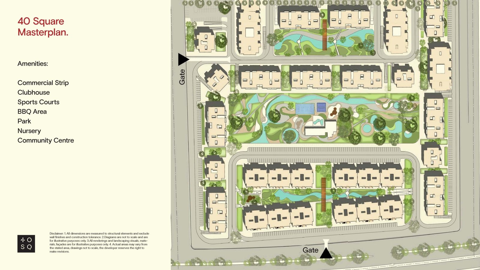 40 Square الماستر بلان