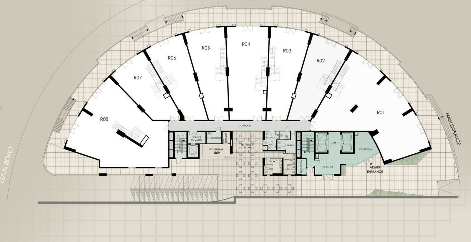 41 Business District master plan