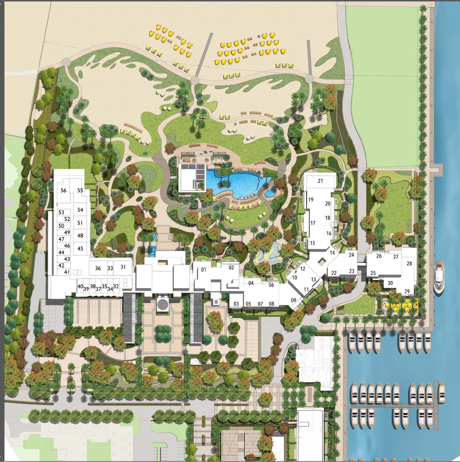 Address Residences  Marassi Beach الماستر بلان