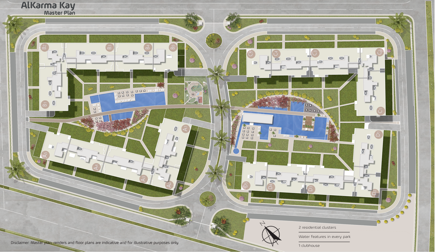 Al Karma Kay-Phase 1 master plan