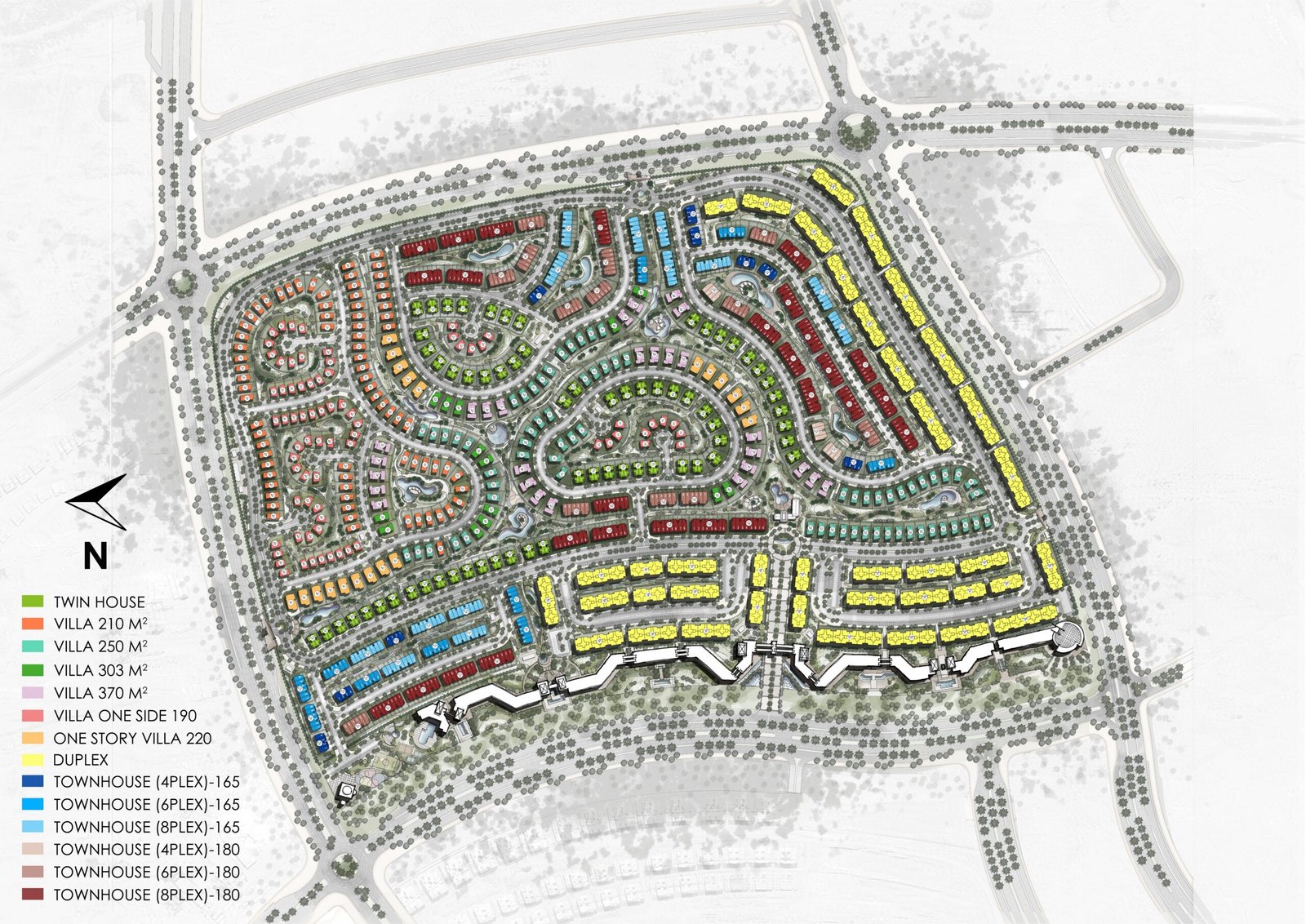 At East master plan