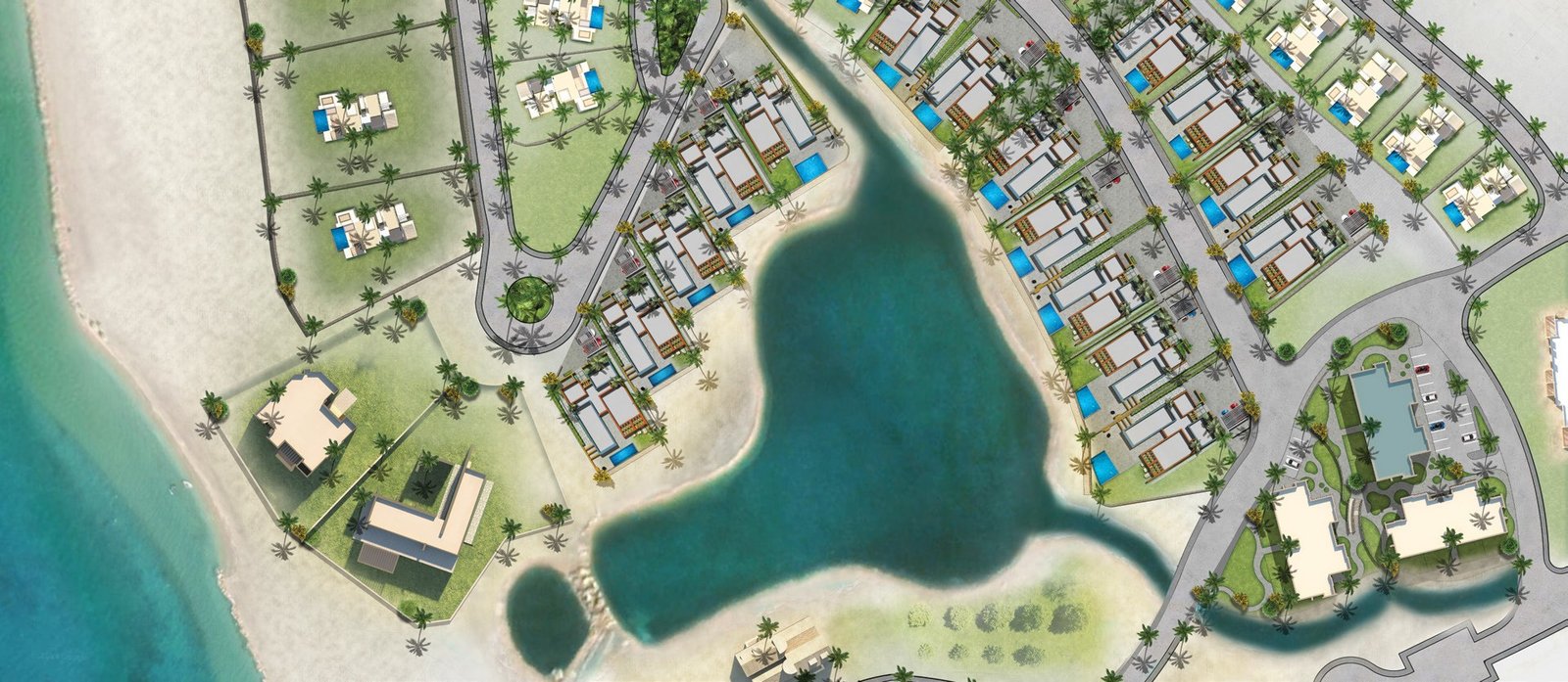 Bay Central Residence  Soma Bay الماستر بلان