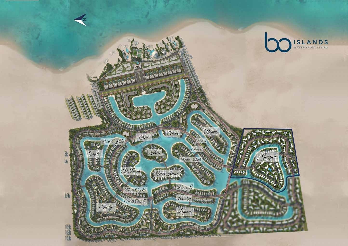 Bo Island الماستر بلان