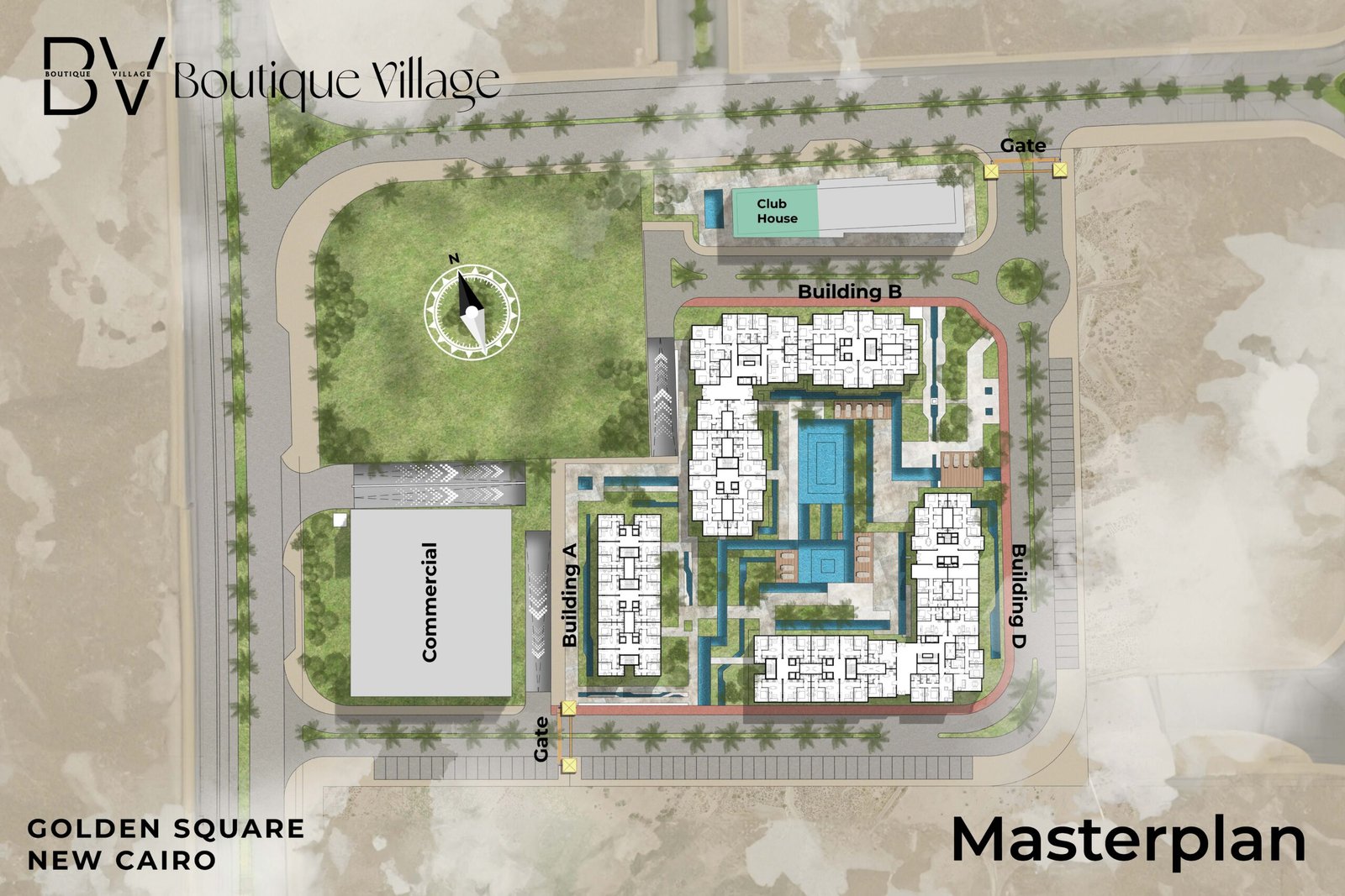 Boutique Village master plan