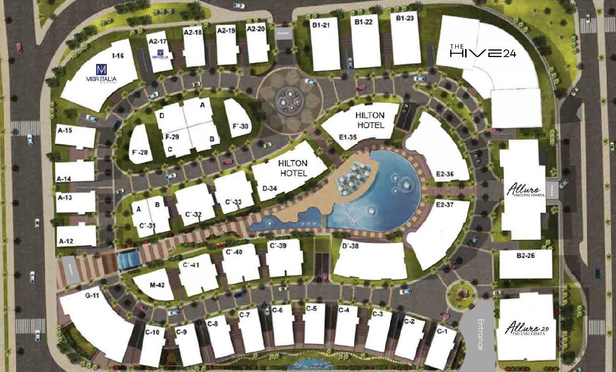 Cairo Business Park master plan
