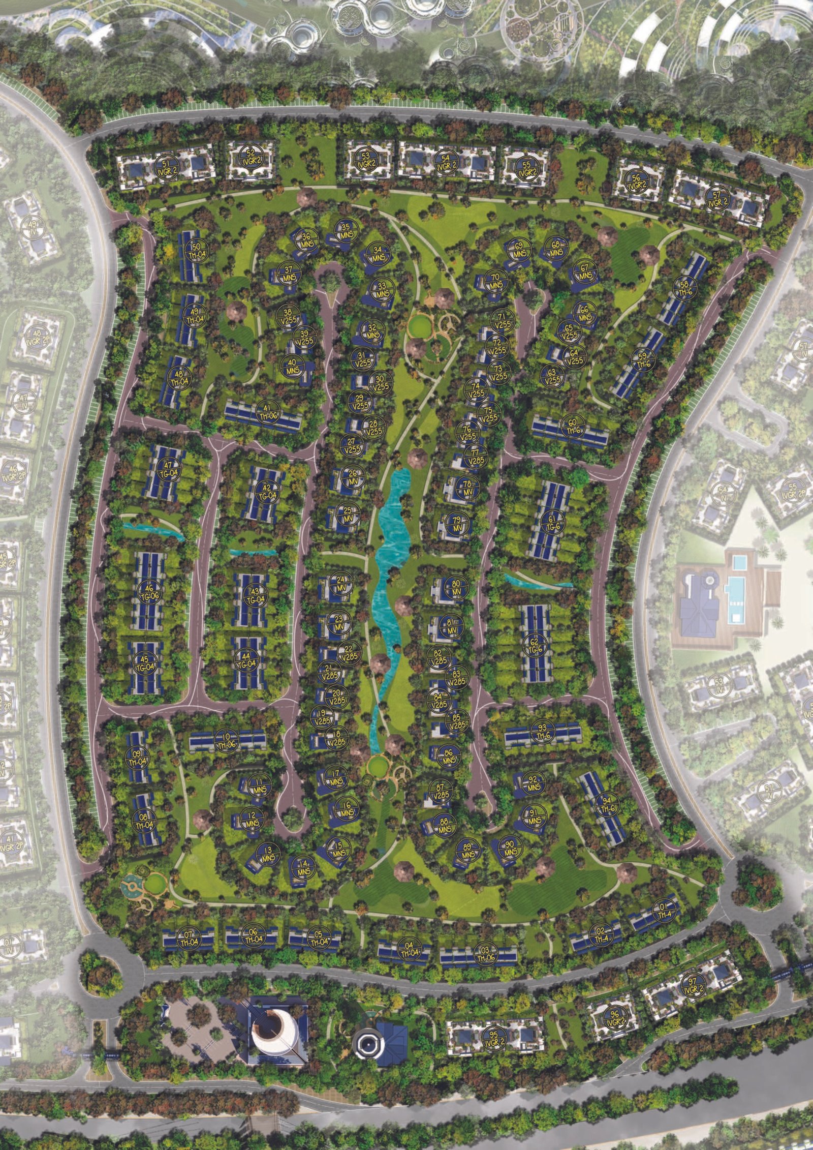 Central Park – Aliva الماستر بلان
