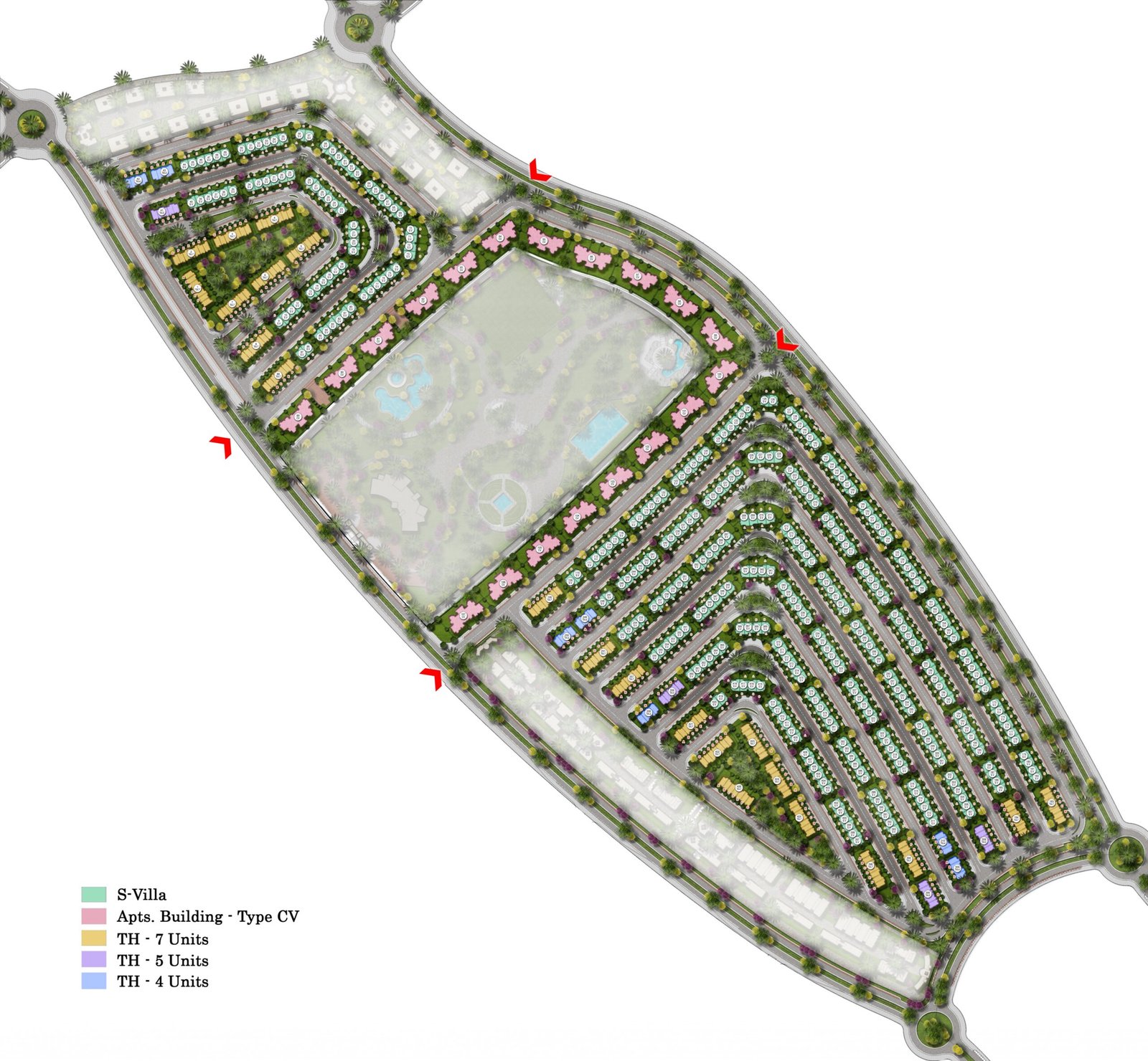 Club Views – Sarai master plan