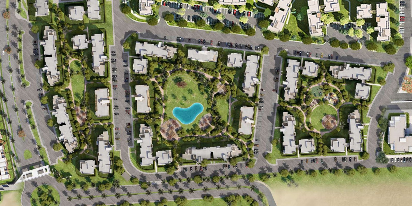 D Parks New Cairo الماستر بلان
