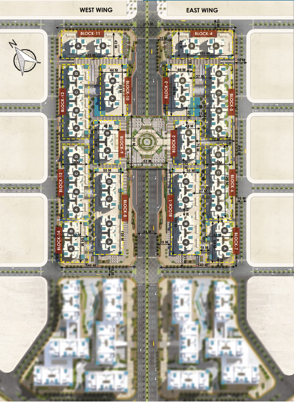 Downtown Extension الماستر بلان