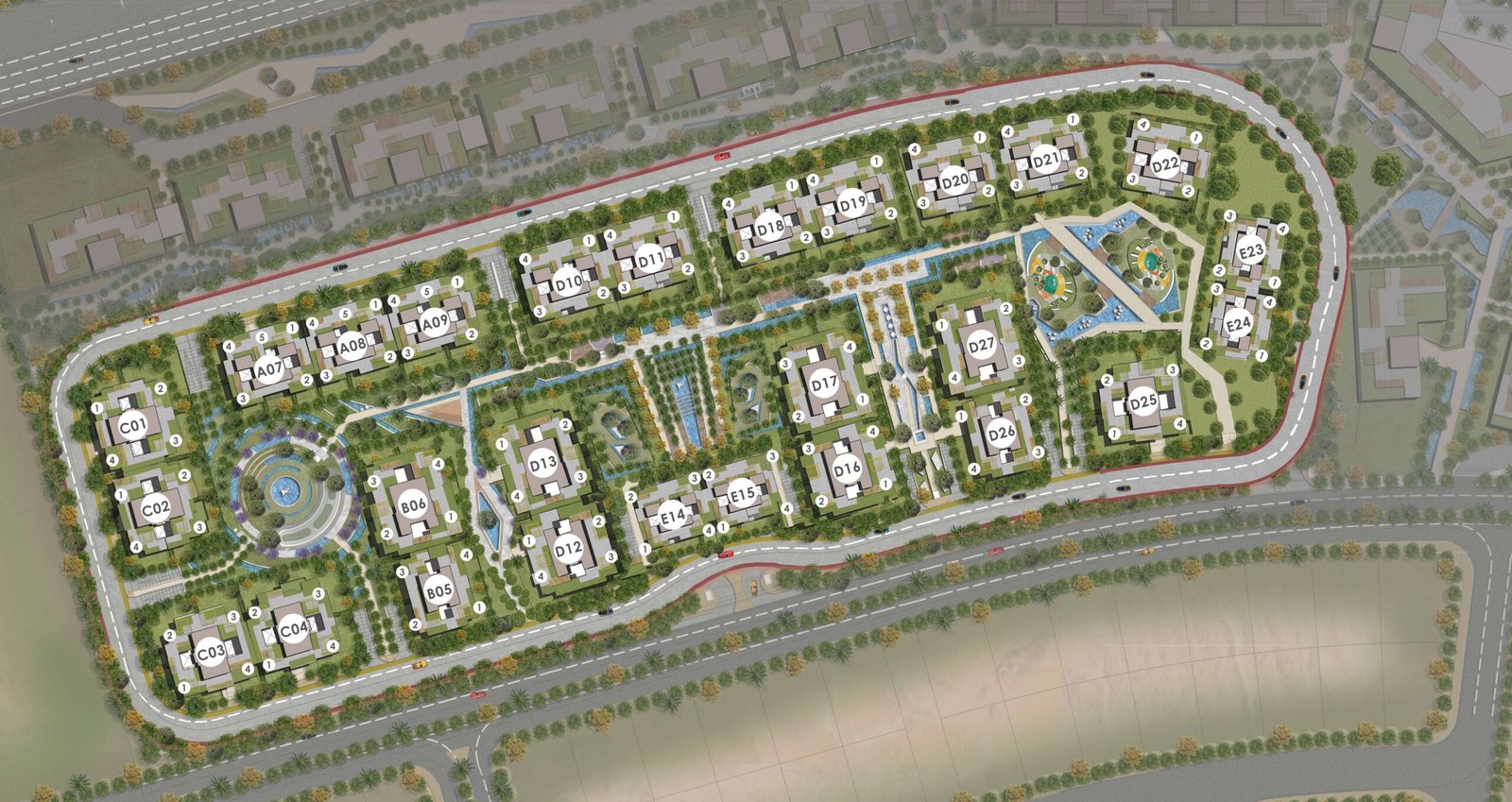 Eelaf Residence master plan