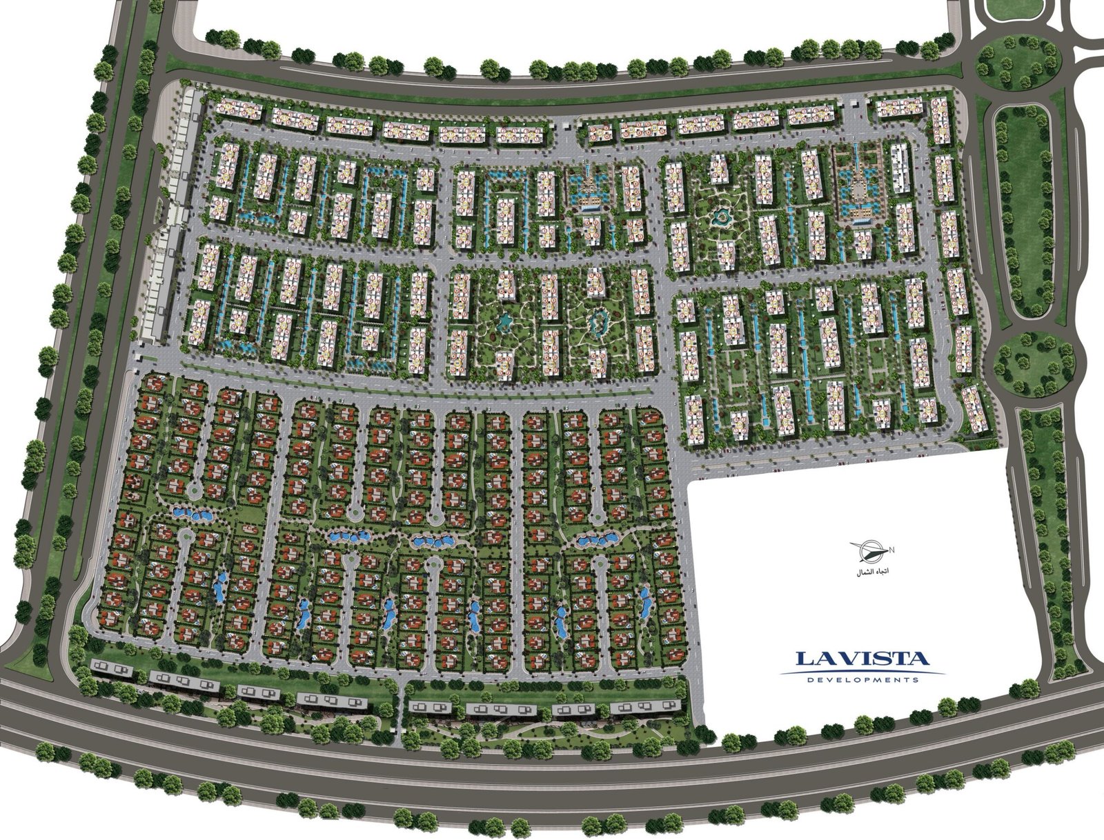 El Patio Oro master plan