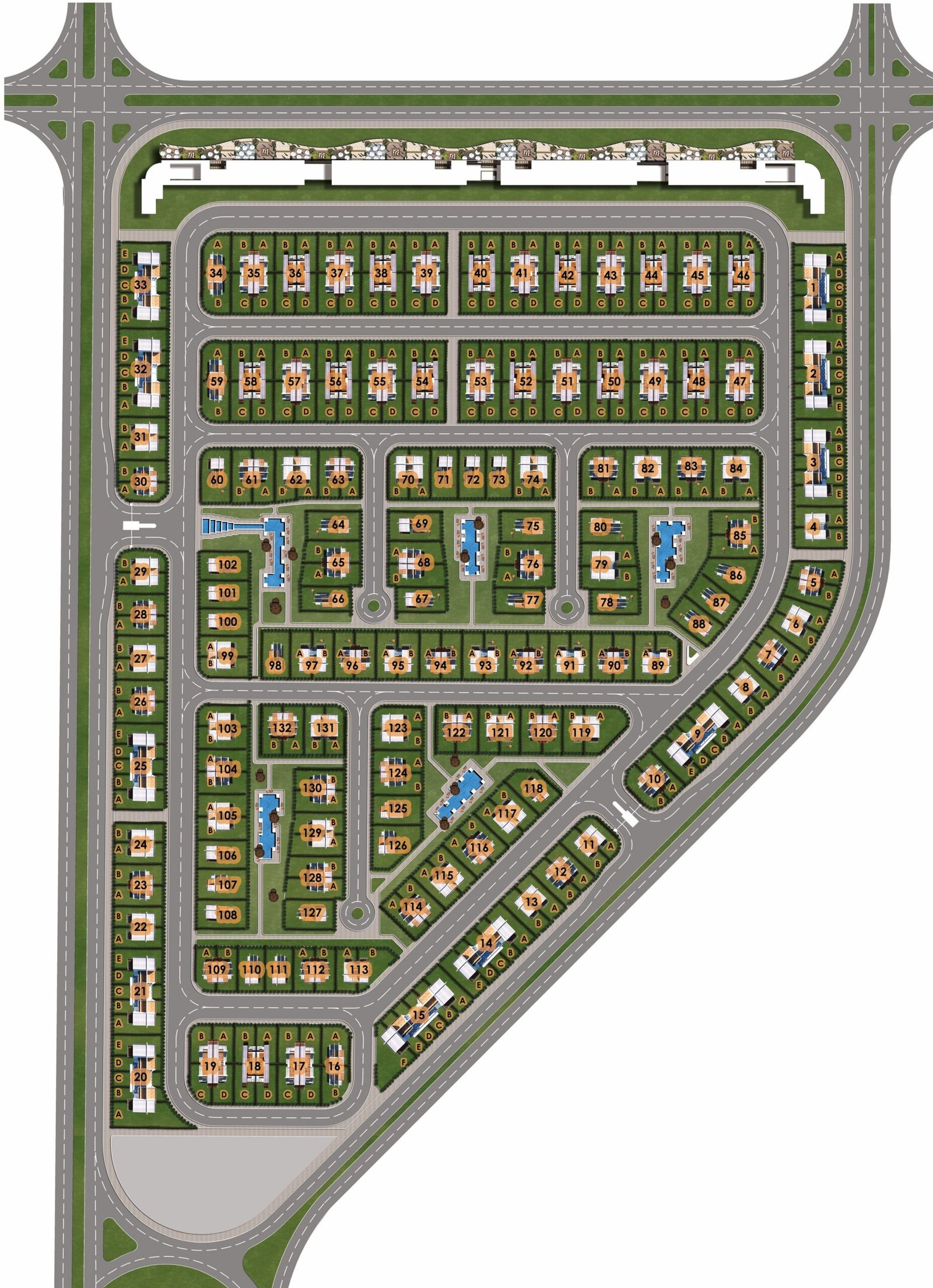 El Patio Prime master plan