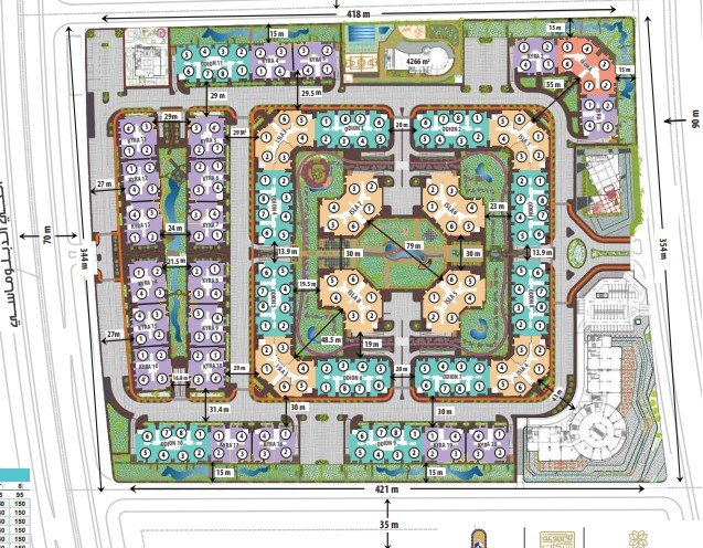 Golden Yard الماستر بلان