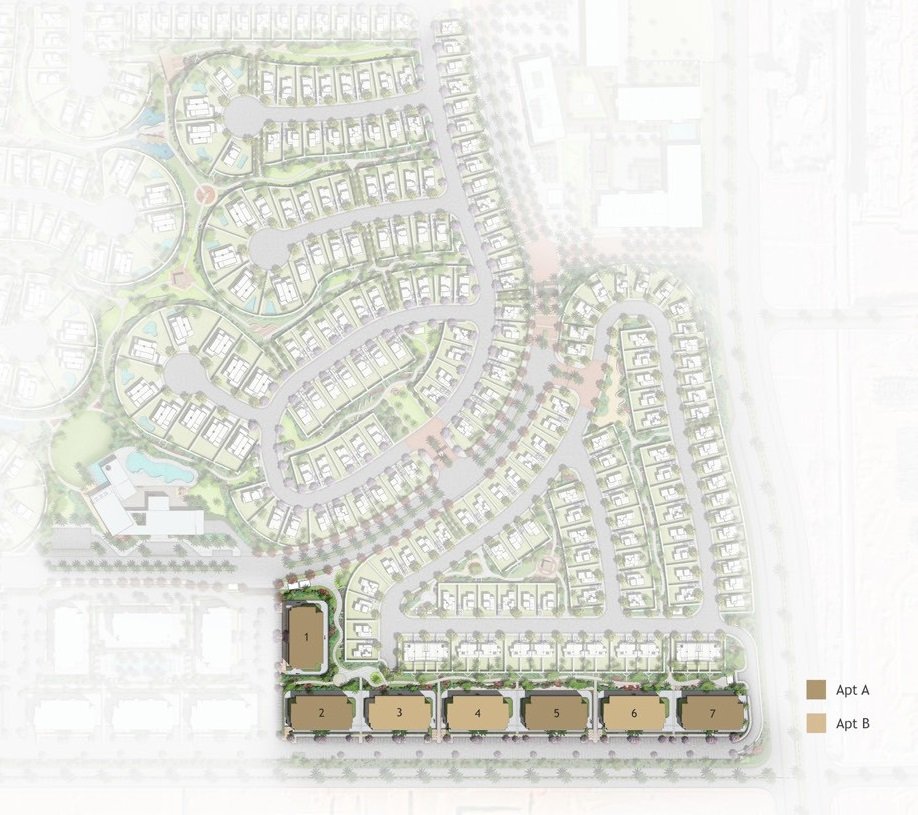 Grand Residences  Cairo Gate master plan