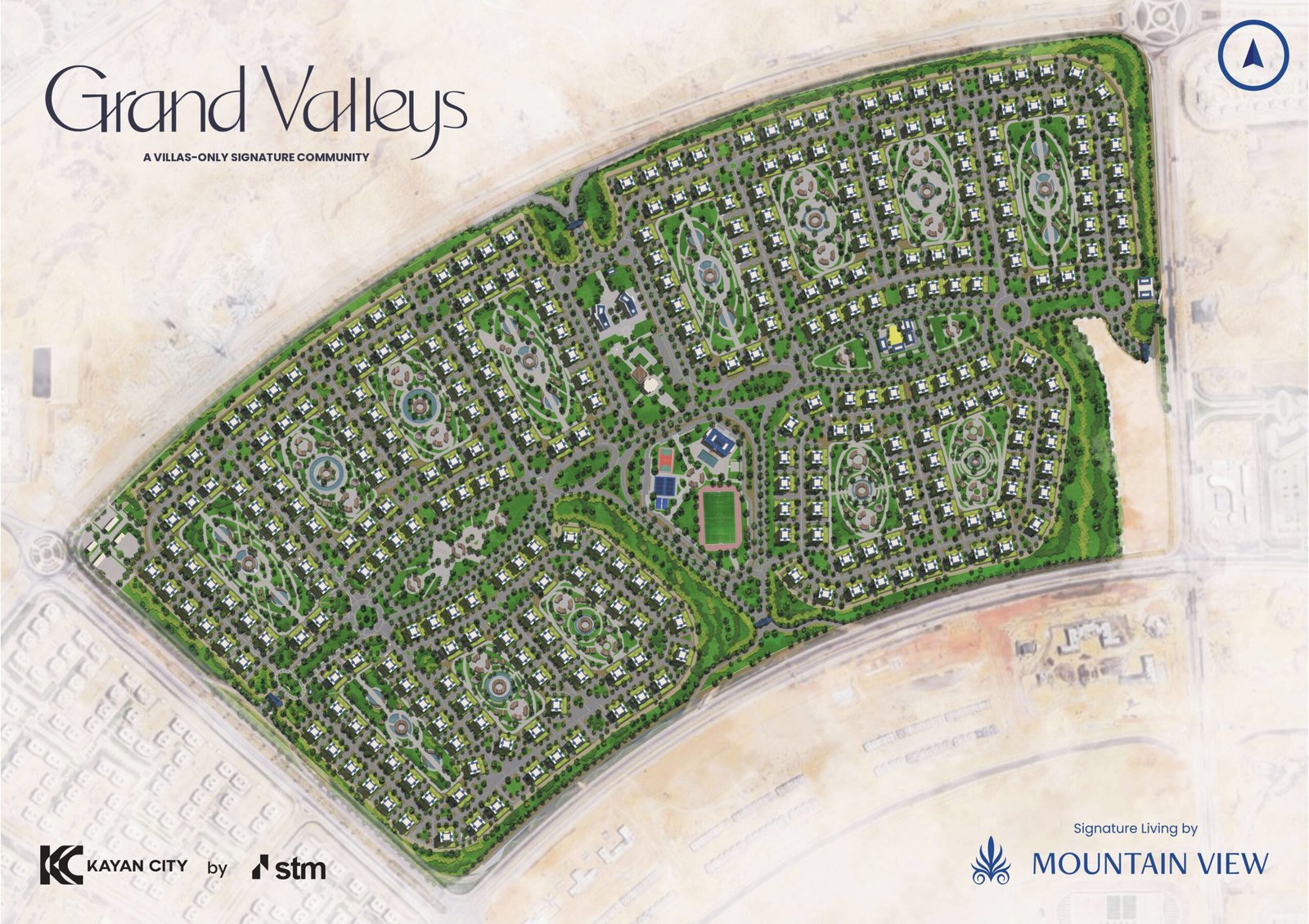 Grand Valleys – Kayan City الماستر بلان