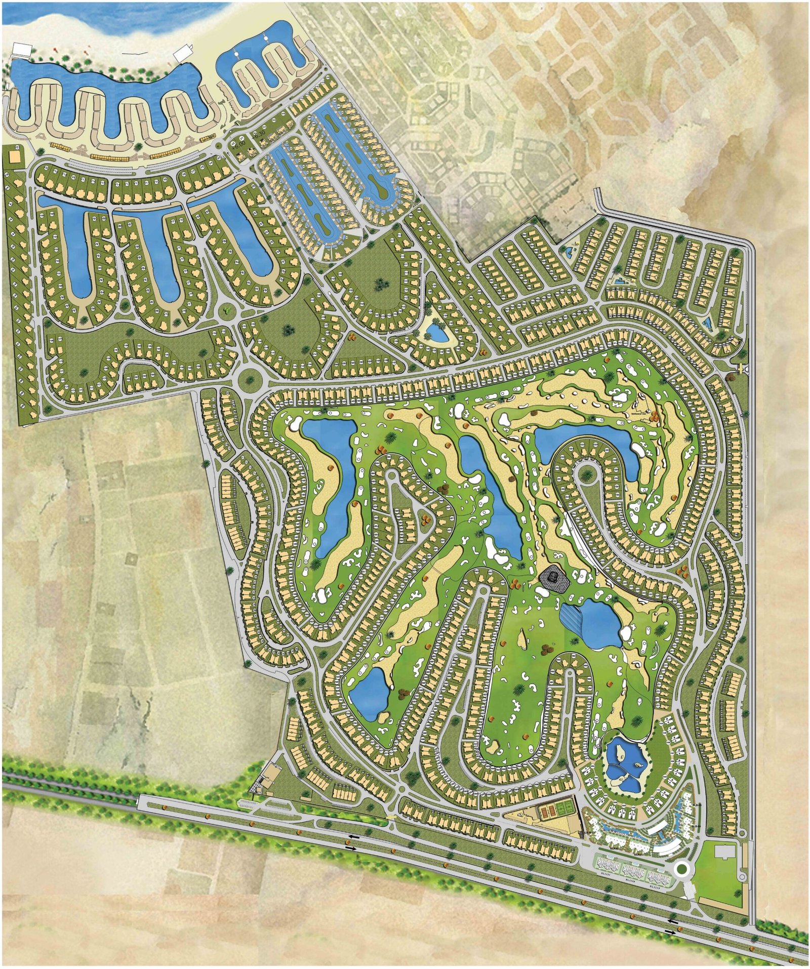 Hacienda Bay الماستر بلان