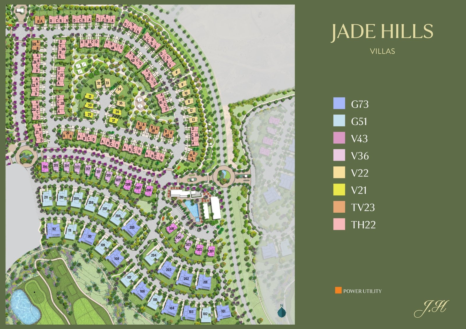 Jade Hills – City Gate الماستر بلان