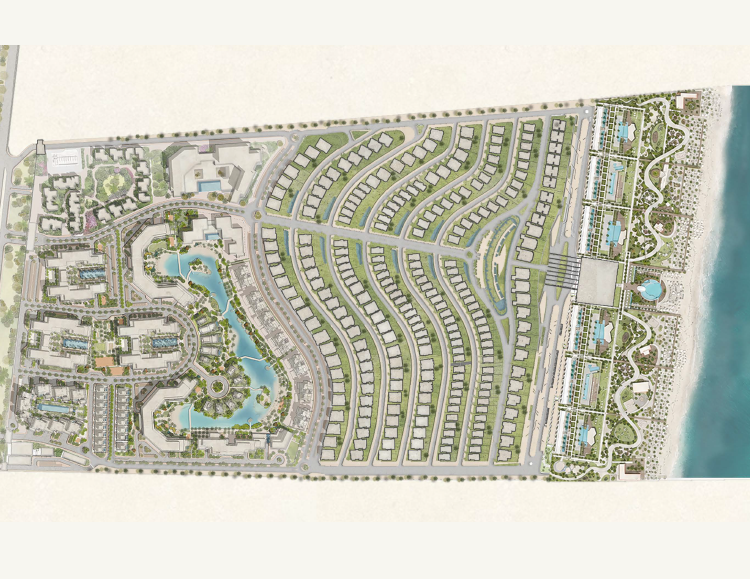 Cala Residences – Katameya Coast الماستر بلان