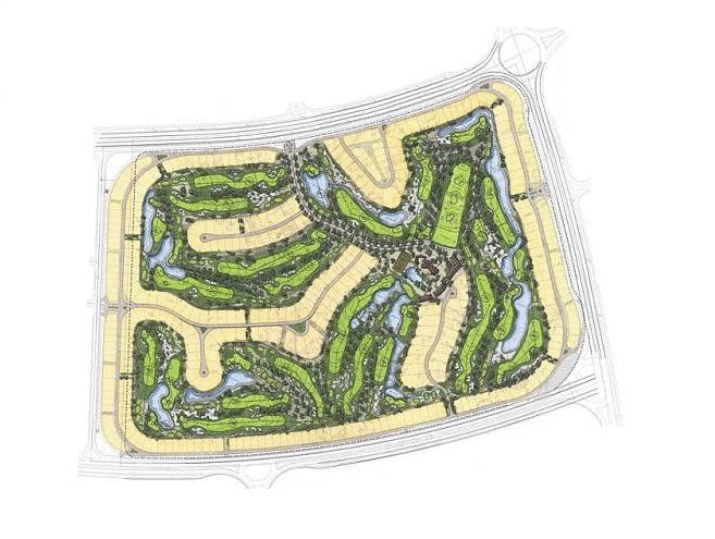Katameya Dunes الماستر بلان