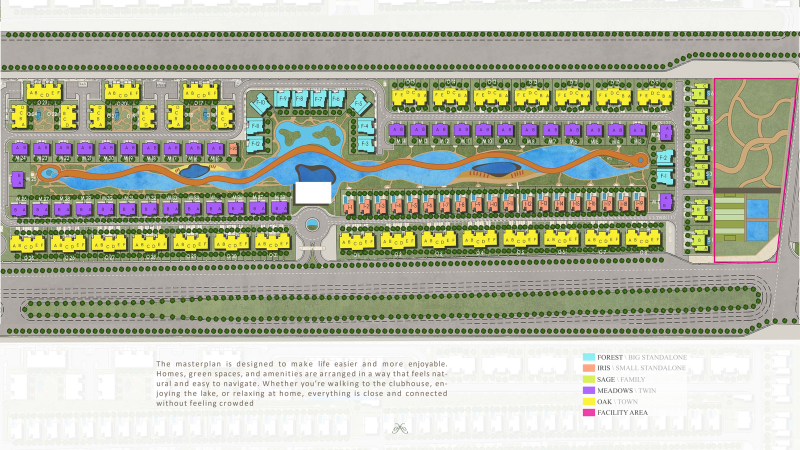 Key Of Greens master plan