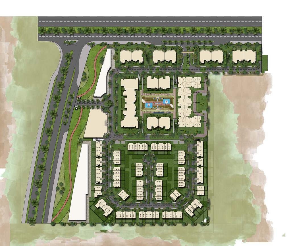 La Mirada master plan