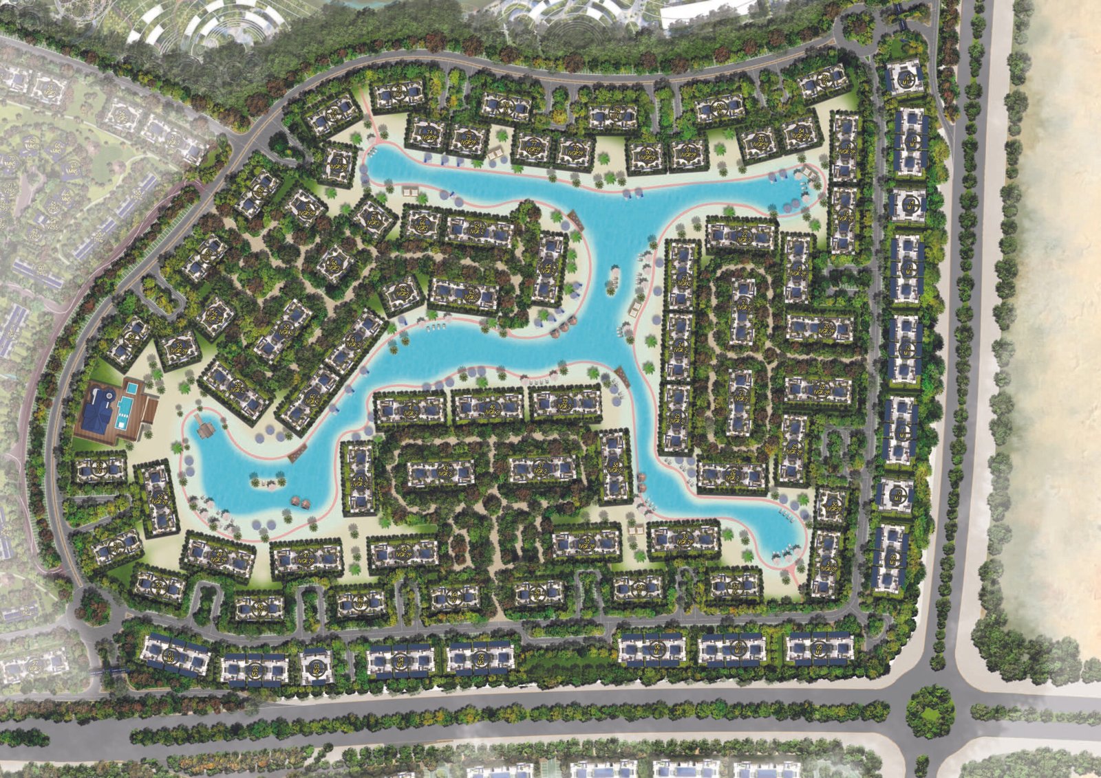 Lagoon Beach Park – Aliva master plan