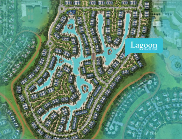 Lagoon Beach Park Mountain View I-City October الماستر بلان