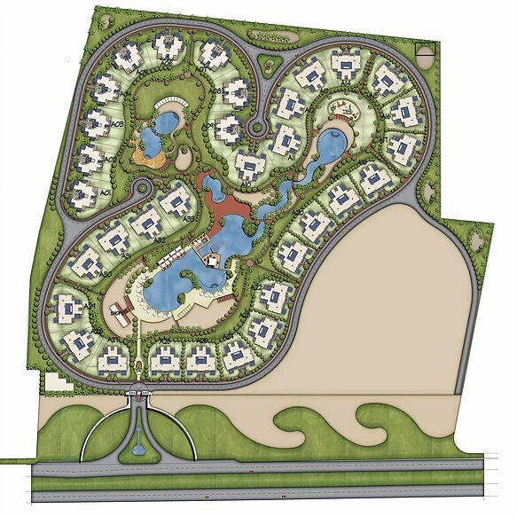 Lagoon Luxury Apartments North Coast الماستر بلان