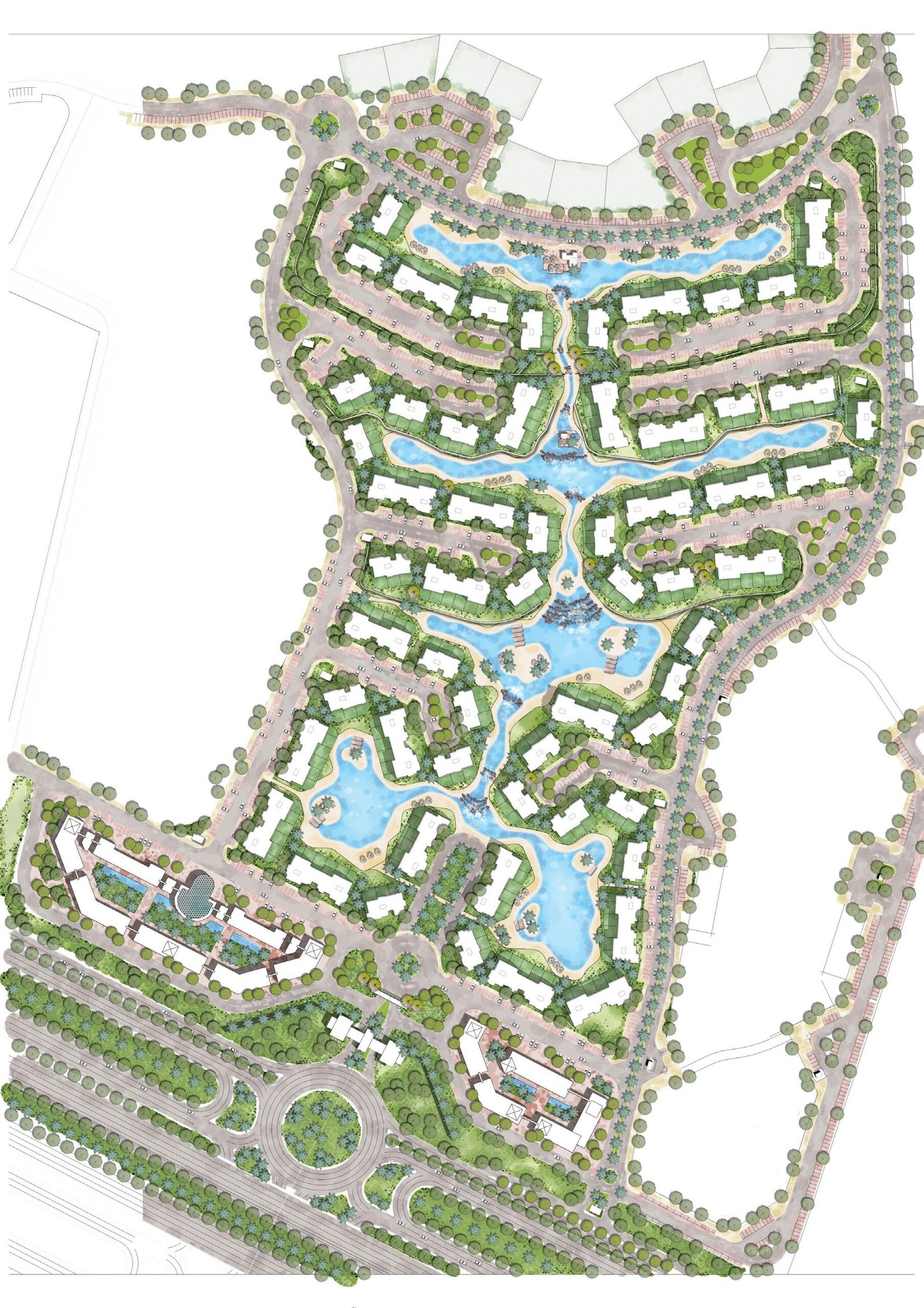 Lagoon Town الماستر بلان