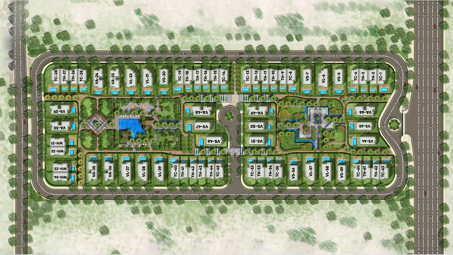 Lake West 4 master plan