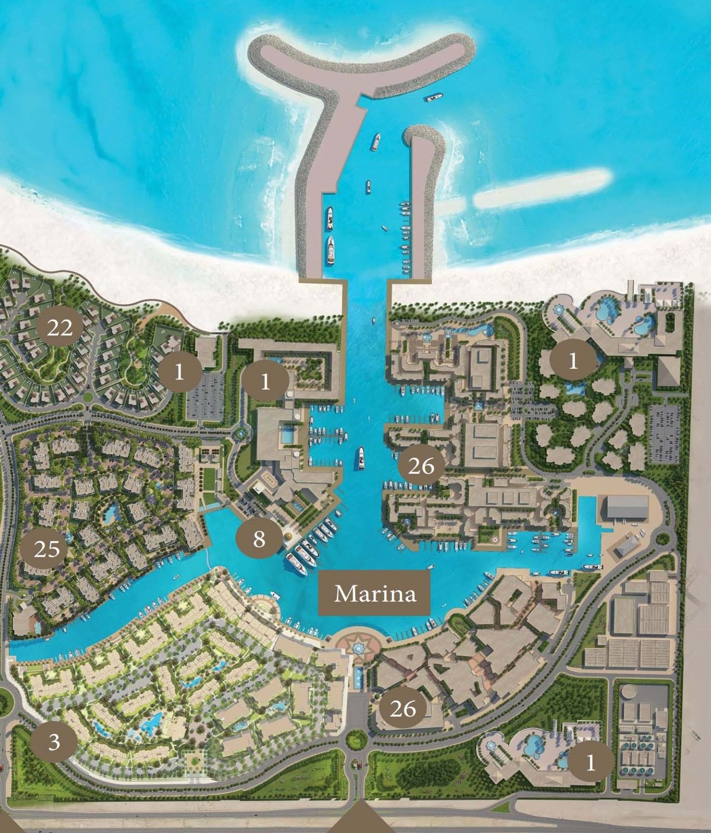 Marina Marassi الماستر بلان