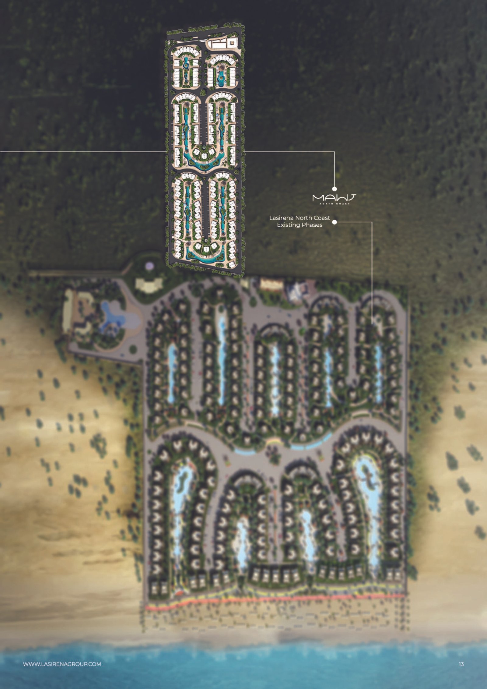 Mawj Lasirena master plan