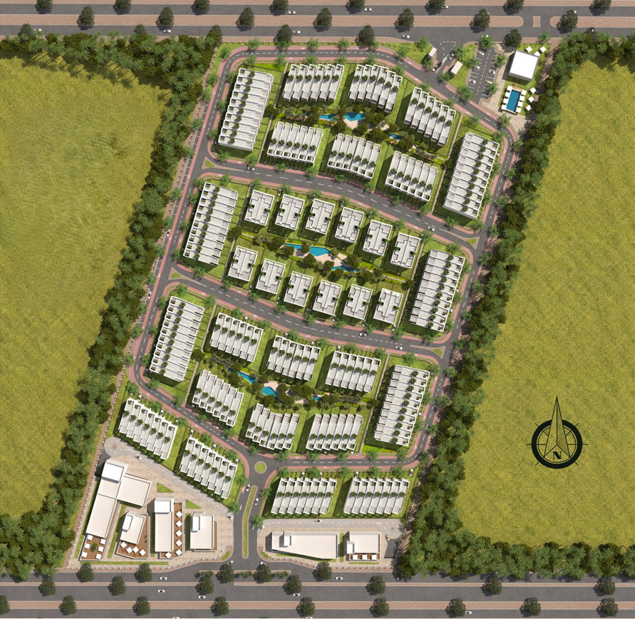 Midtown New Zayed West الماستر بلان