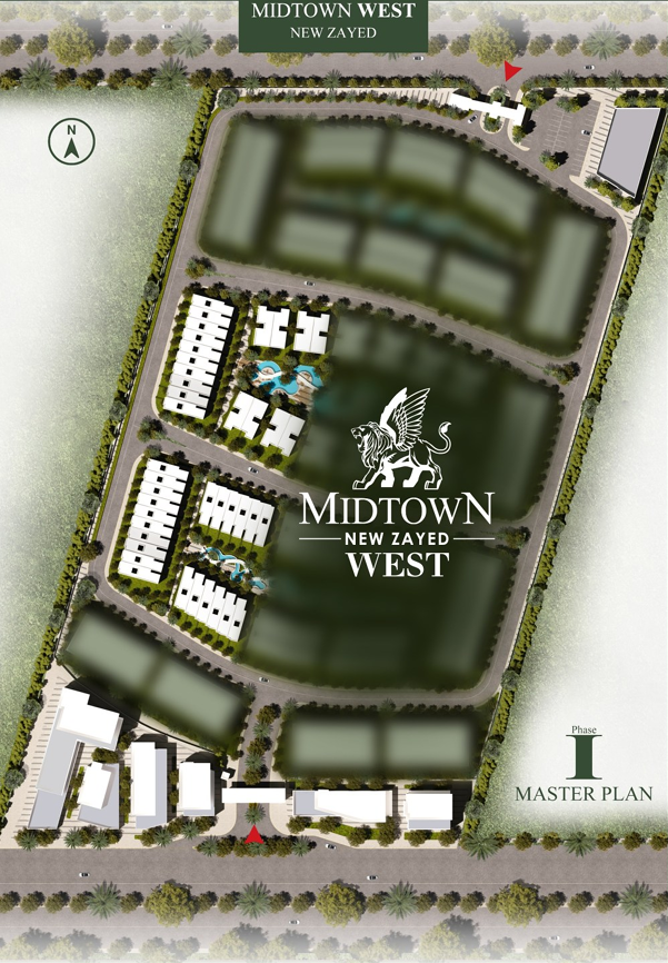 Midtown West Phase Two الماستر بلان