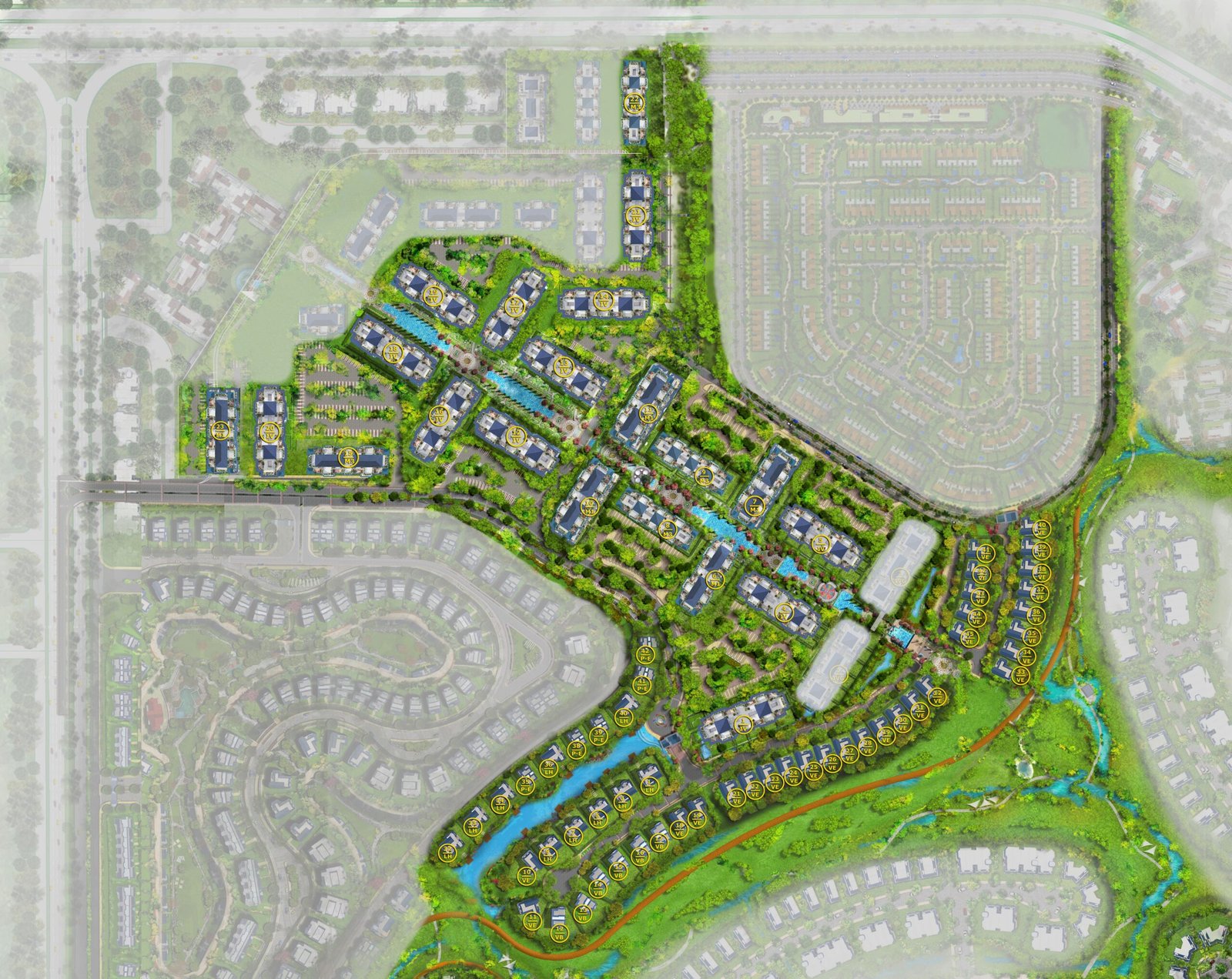MV Park – ICity New Cairo master plan