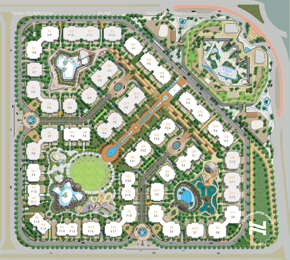 N Residence master plan