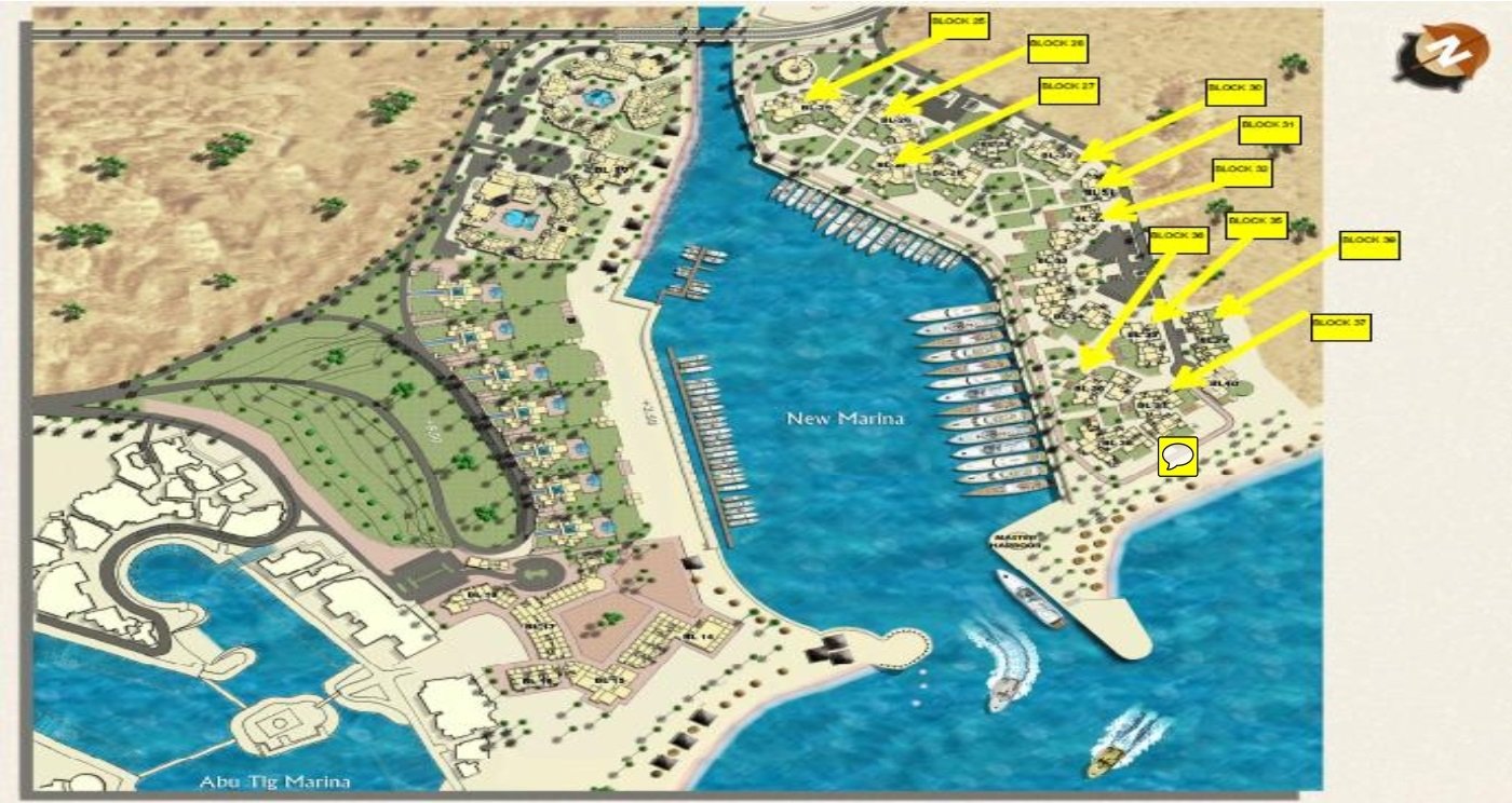 New Marina الماستر بلان
