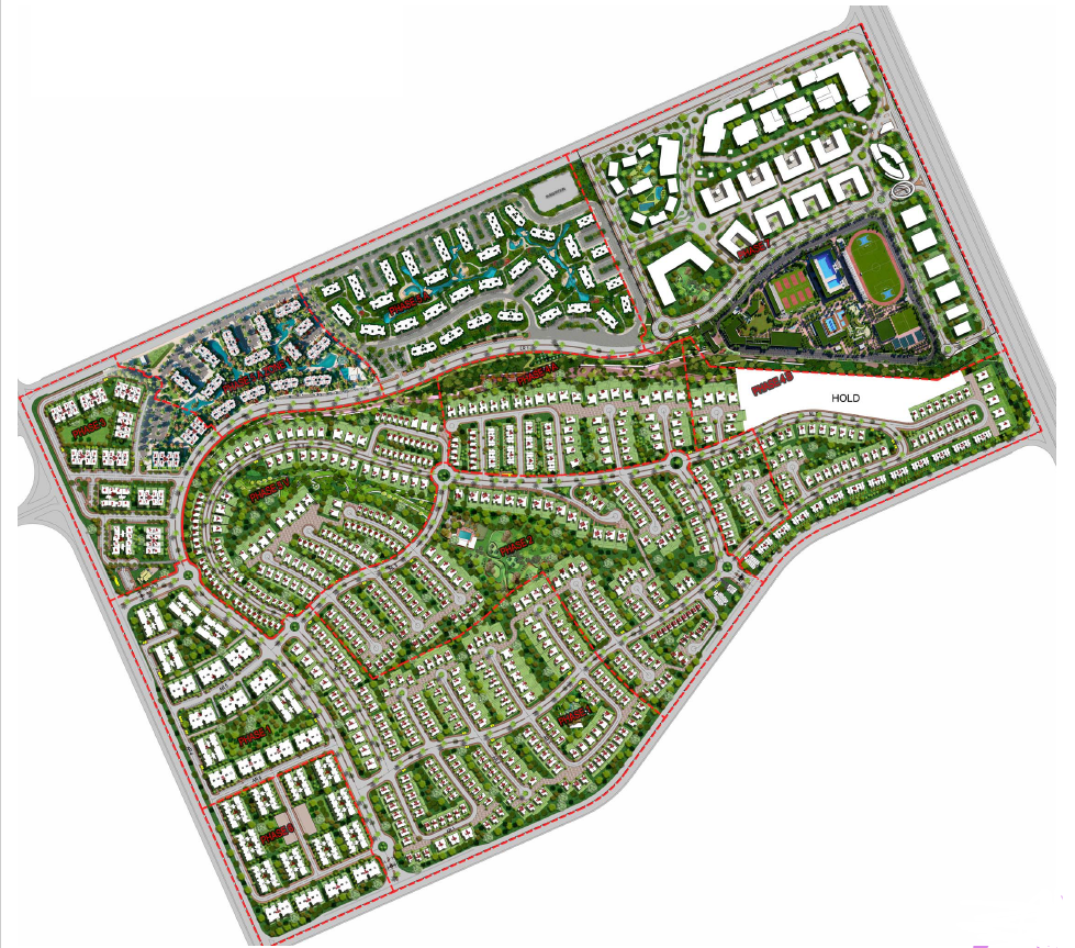 Palmet – New Cairo الماستر بلان