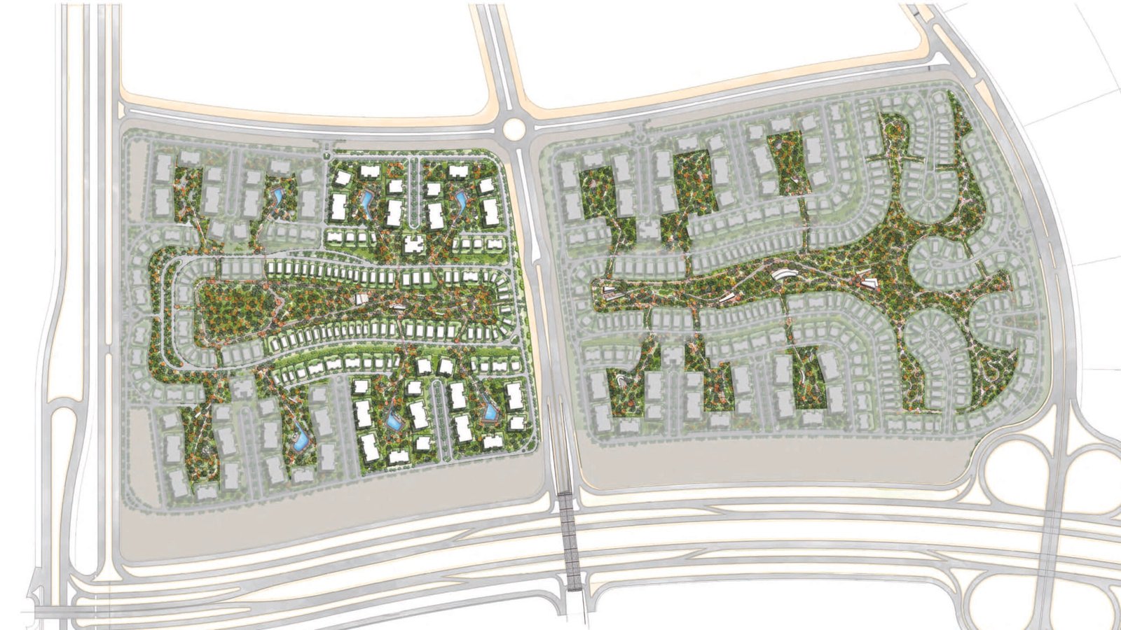 Park Central الماستر بلان