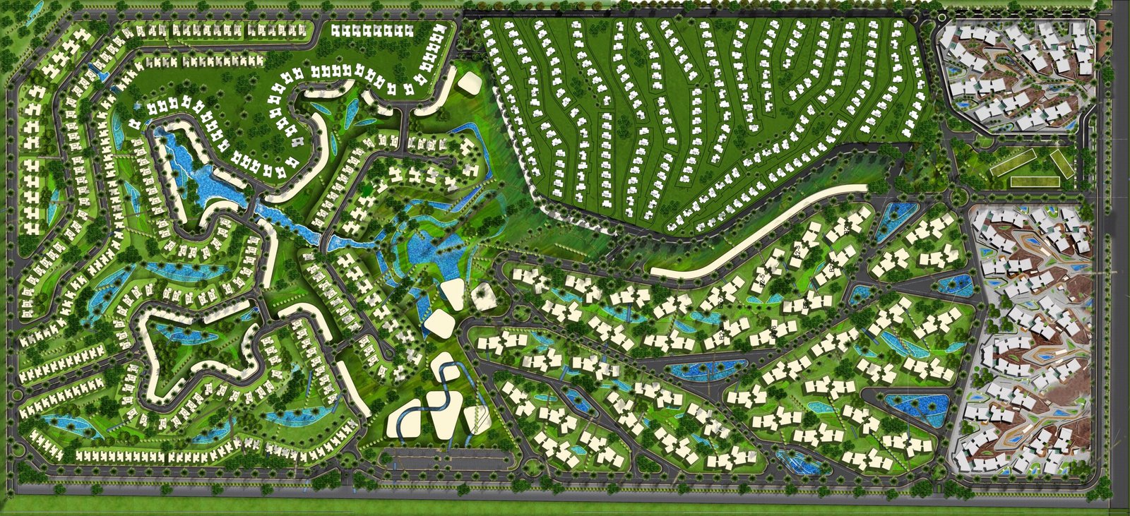 Rafts Business District الماستر بلان