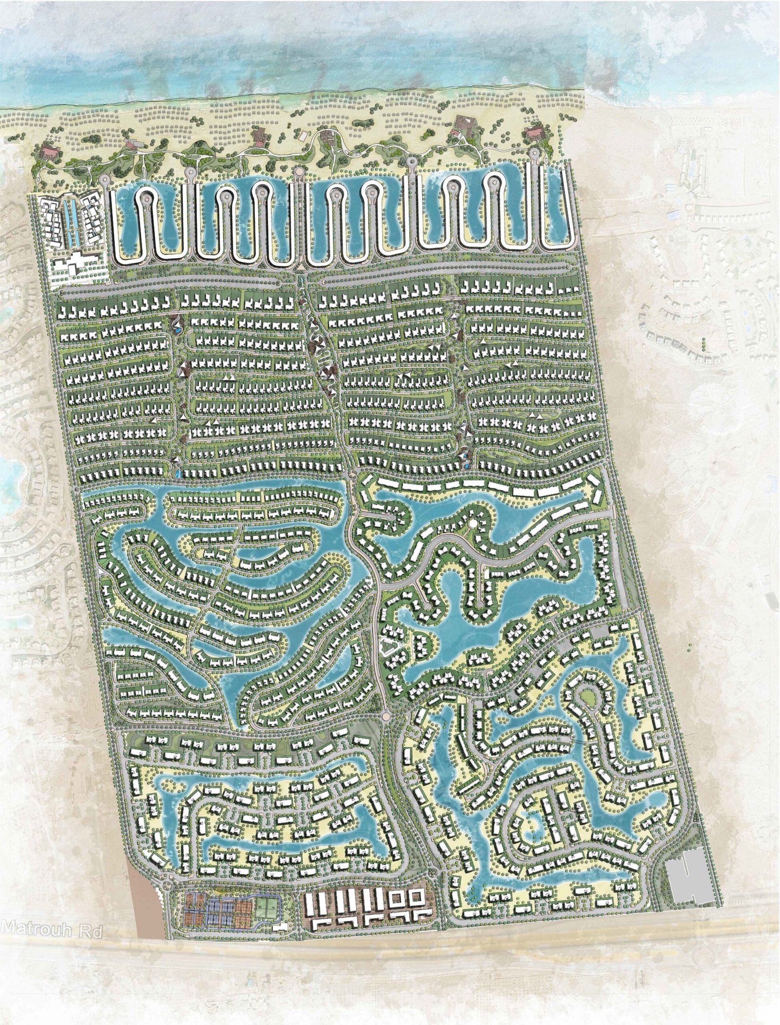 Seashell Ras El Hekma master plan