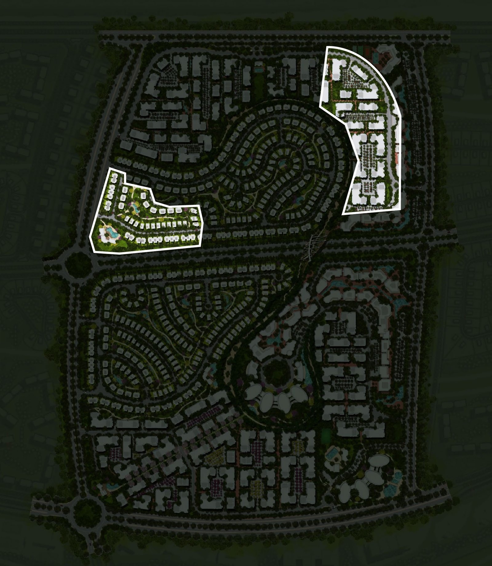 Sila Il Bosco City الماستر بلان