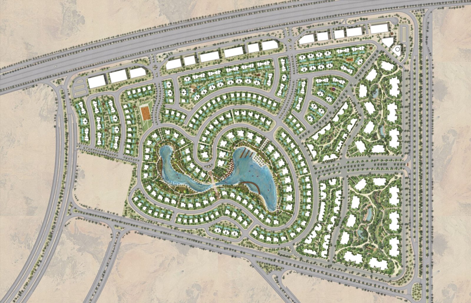 Solana East الماستر بلان