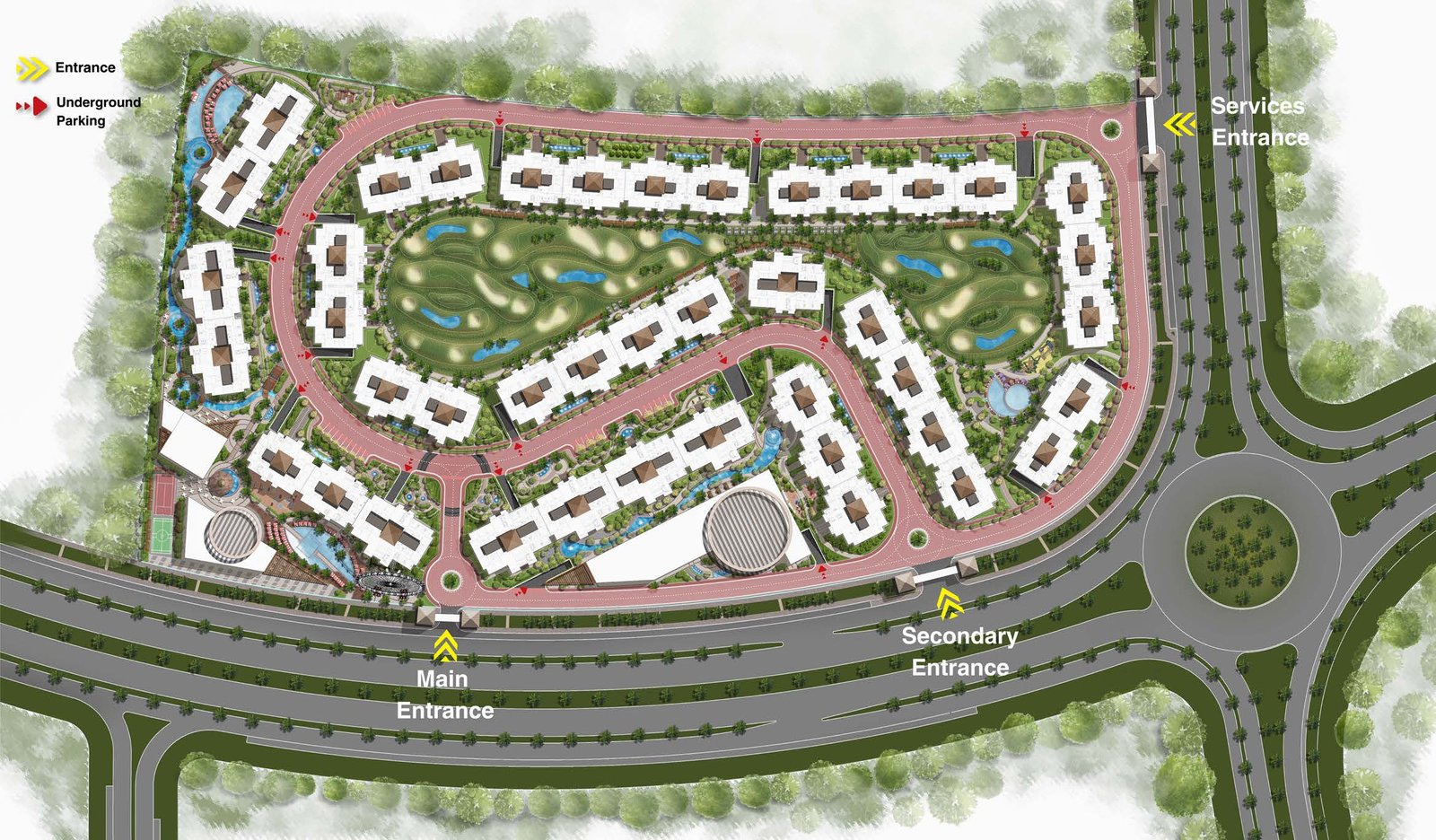 Suli Golf Residence master plan