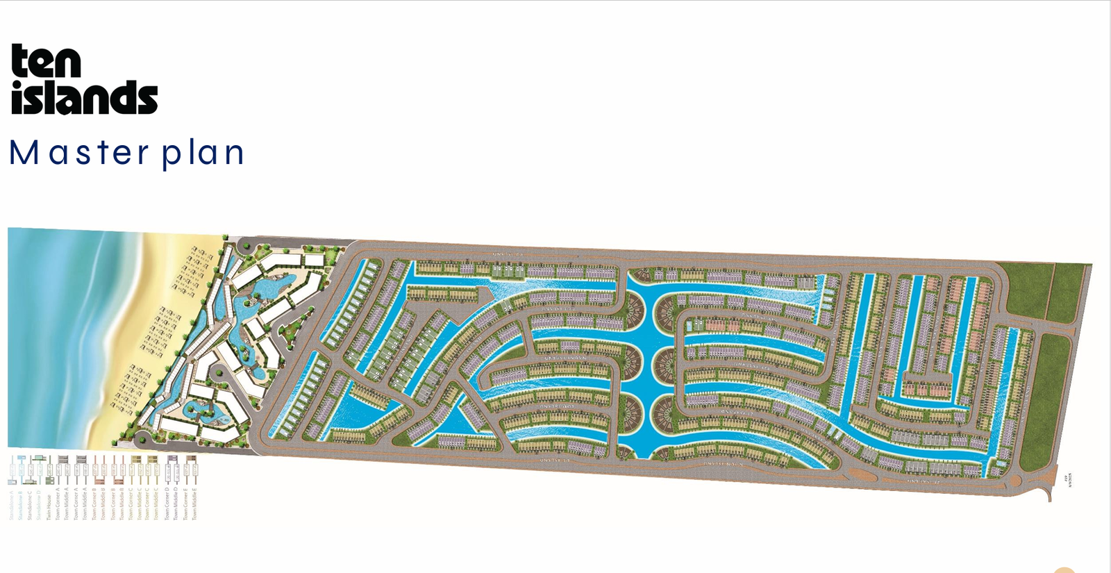 Ten Islands master plan
