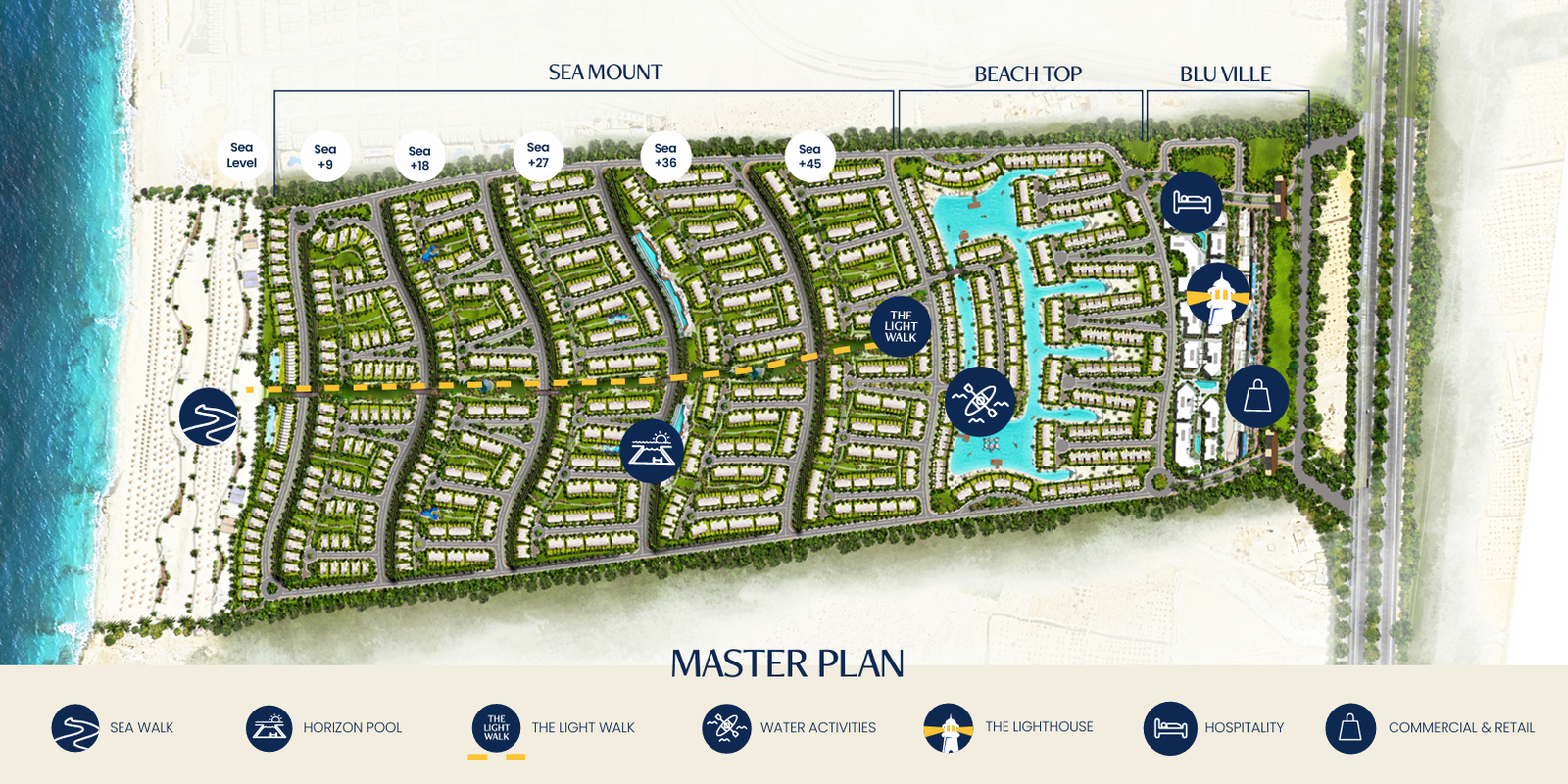 The Beach Top-LVLS master plan