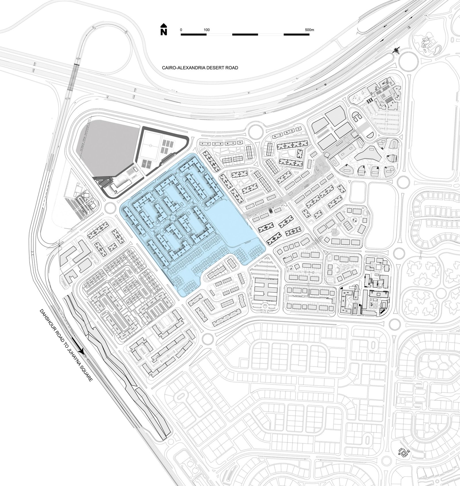 The Courtyards master plan