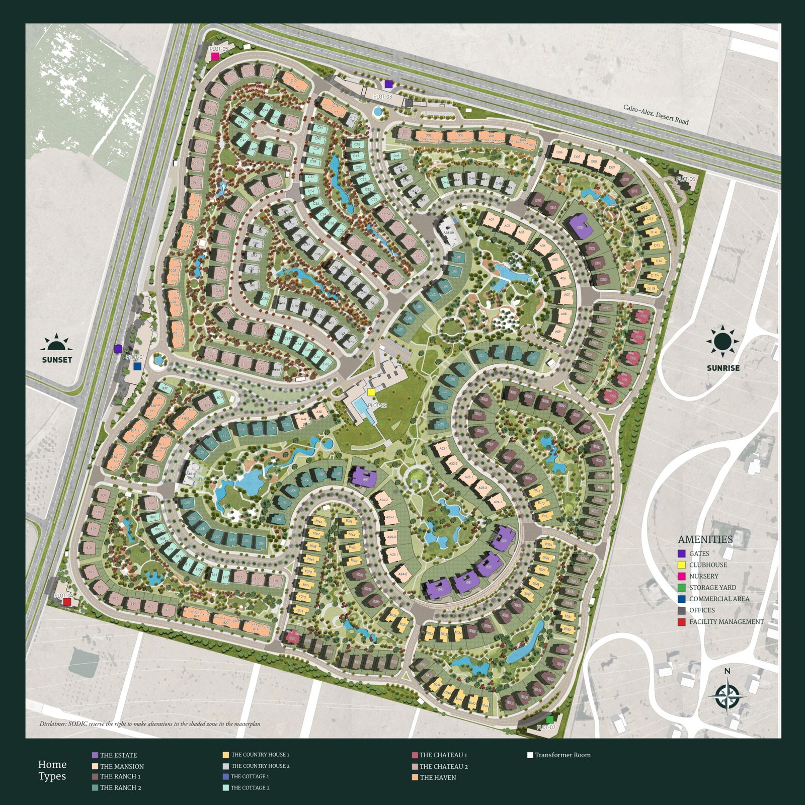 The Estates master plan