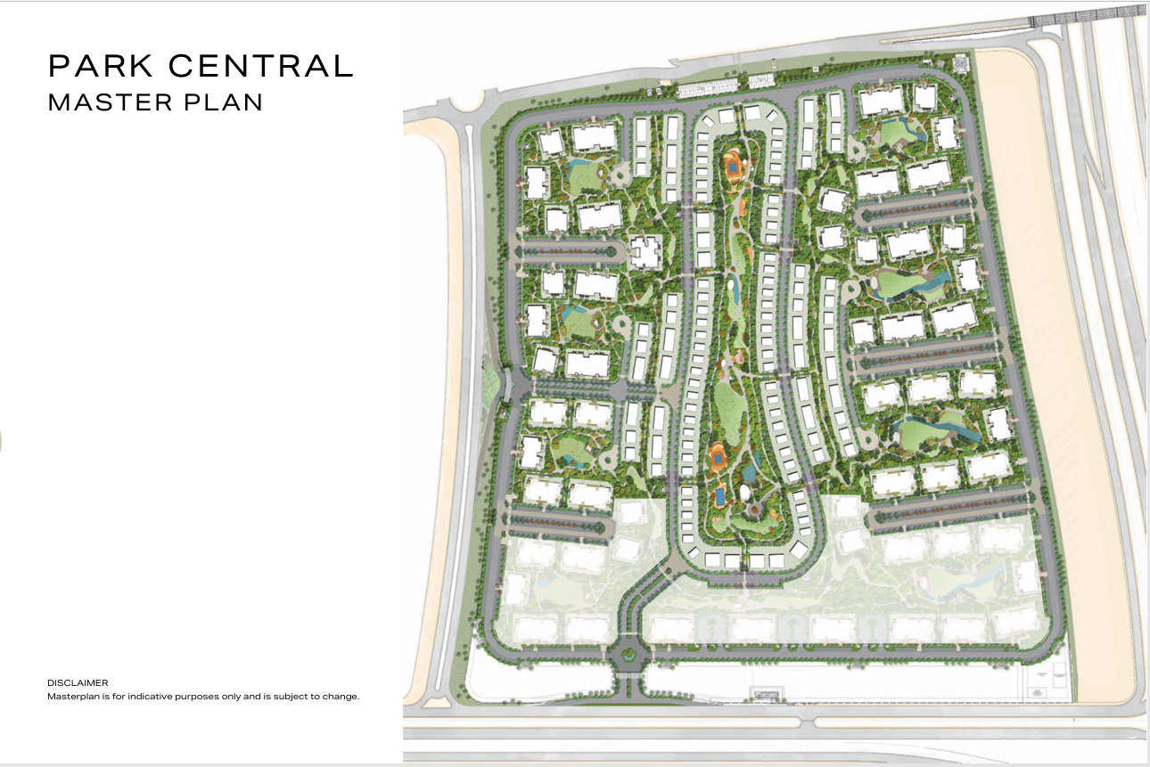 The Great Lawn-Park Central master plan